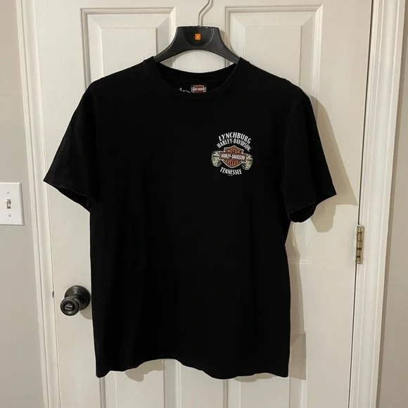Harley Davidson Lynchburg Tennessee label T-Shirt. Size large - Picture 6 of 11